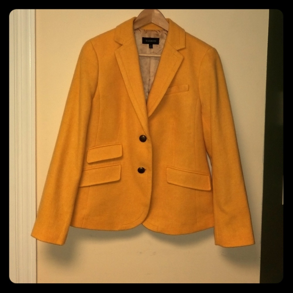 Wool suit jacket